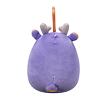 SQUISHMALLOWS Vánoční ozdoba Sob s třpytivými parohy - Jaida, 10 cm