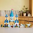 LEGO® Disney 43275 Popoluškin zámok a kočiar s koňmi