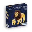 3D Krystal puzzle Lev s mládětem