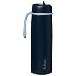 b.box Nerezová termolahev s brčkem 690 ml - midnight