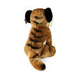 Rappa Plyšový tiger sediaci 30 cm ECO-FRIENDLY