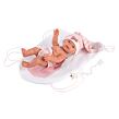 Llorens M26-314 Obleček pre bábiku bábätko NEW BORN veľkosti 26 cm s doplnkami