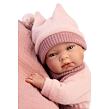 Llorens 73818 NEW BORN dievčatko, realistická bábika bábätko s celovinylovým telom 40 cm