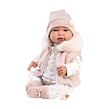 Llorens 84486 NEW BORN realistická bábika bábätko so zvukmi a mäkkým látkovým telom 44 cm