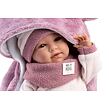 Llorens 74130 NEW BORN realistická bábika bábätko so zvukmi a mäkkým látkovým telom 42 cm