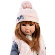 Llorens 53555 NICOLE realistická bábika s mäkkým látkovým telom 35 cm