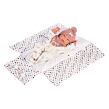 Llorens M738-88 Obleček pre bábiku bábätko NEW BORN veľkosti 40–42 cm s doplnkami