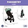 Asalvo KUBIC 2 cestovný kočík 0m-22kg, zelený