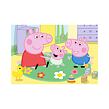 Dino Peppa Pig: Domov Puzzle 24+48 dielikov