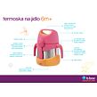 b.box Termoska na jídlo 335 ml - indigo/růžová