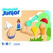 Playmobil JUNIOR: Pieskovisko Zmrzlináreň