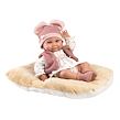 Llorens M738-16 Obleček pro panenku miminko NEW BORN velikosti 40-42 cm s doplňky