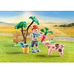 Playmobil Malebná zeleninová záhradka u starých rodičov