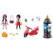 Playmobil Čarovná Lienka a Čierny kocúr: Marinettin skúter