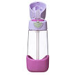 b.box Lahev na pití s brčkem 450 ml - sugar plum