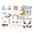 Sylvanian Families Dárkový set - Dům s modrou střechou, terasou a příslušenstvím