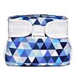 T-tomi Ortopedické abdukčné nohavičky - suchý zips, blue triangles, 3-6 kg