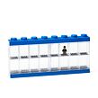 LEGO Zberateľská skrinka na 16 minifigúrok - modrá