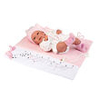 Llorens M843-28 oblečenie pre bábiku bábätko NEW BORN veľkosti 43-44 cm