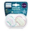 Philips AVENT Cumlík Ultra air nočný 0-6m , 2ks