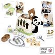 Smoby Veterinárna výbava s pandou a prepravným boxom 2v1