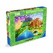 Ravensburger Minecraft: Svet Minecraftu Puzzle 1500 dielikov