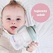 Hrnček s náustkom 4m+ - svetlo ružový 240 ml