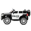 Baby Mix Dětské elektrické autíčko Police 4x4 černé