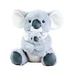 Nicotoy Panda, Koala, Tiger, Ľadový medveď plyšový sediaci 28 cm, 4 druhy