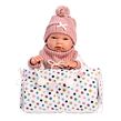 Llorens M738-88 Obleček pre bábiku bábätko NEW BORN veľkosti 40–42 cm s doplnkami