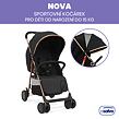 Asalvo NOVA Športový kočík 0m-15kg, čiernozlatý