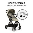 Hauck Cestovný kočiar Travel N Care Plus olive green