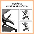 Hauck Kombinovaný kočárek Move N Care Set 2v1 Dark Grey