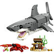 LEGO® Creator 31381 Divoký žralok a truhla s pokladom
