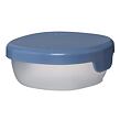b.box Sada krabiček Snack tubs 3ks - modrá