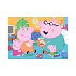 Dino Peppa Pig: Domov Puzzle 24+48 dielikov