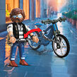 Playmobil Zlodej bicyklov