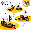 LEGO® Creator 3v1 31387 Kultová pirátska loď