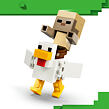 LEGO® Minecraft® 21592 Kurací džokej a útok v púšti