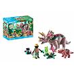 Playmobil Triceratops s mláďaťom