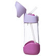 b.box Lahev na pití s brčkem 450 ml - sugar plum