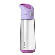b.box termos sticlă de băut cu pai 500 ml - zahăr prun