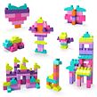 Mattel Mega Bloks First Builders Vrece kociek - ružový