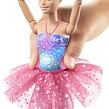 Mattel Barbie Svítící magická baletka s růžovou sukní