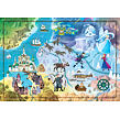Clementoni Disney Mapa - Frozen Puzzle 1000 dielikov