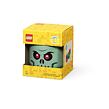 LEGO úložná hlava (velikost S) - zelený kostlivec