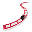 Quercetti Skyrail Roller Coaster Mini