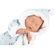 Llorens LITTLE BABY - spiaca realistická bábika bábätko s mäkkým látkovým telom - 32 cm