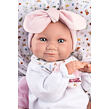 Llorens 73901 NEW BORN HOLČIČKA - realistická bábika bábätko s celovinylovým telom - 40 cm