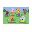 Dino Peppa Pig a kamaráti 2x48 dielikov Puzzle